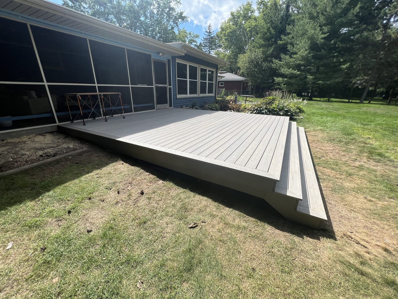 Addison outdoor living deck