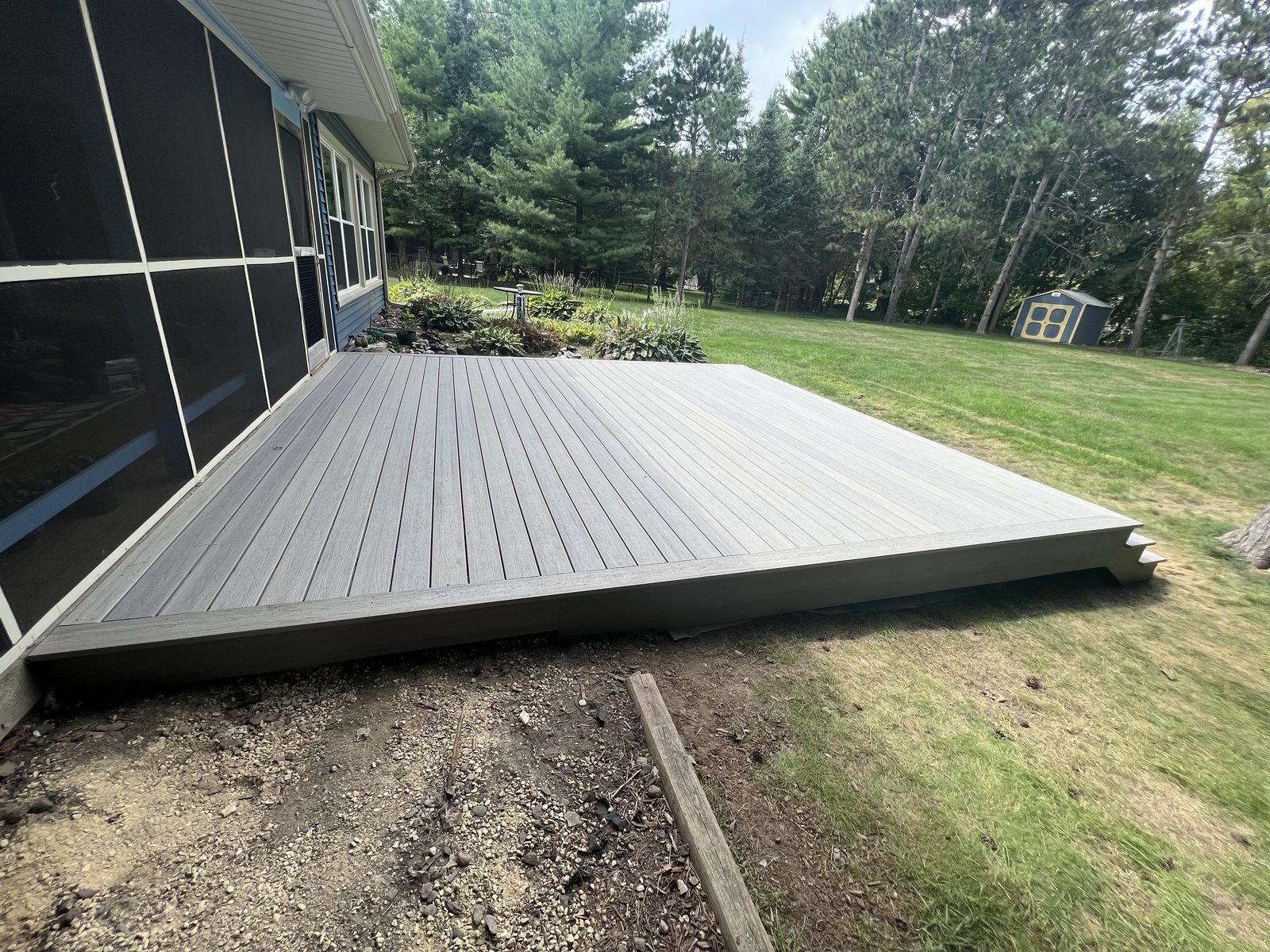 Addison outdoor living deck